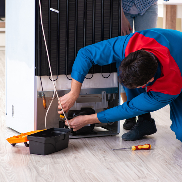 how much do you charge for refrigerator repair services in Marble Falls Arkansas